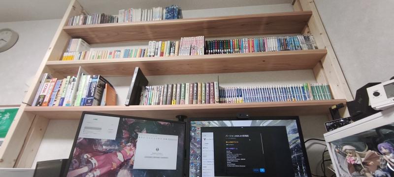 Featured image of post 既製品じゃ物足りないので本棚をDIYした話